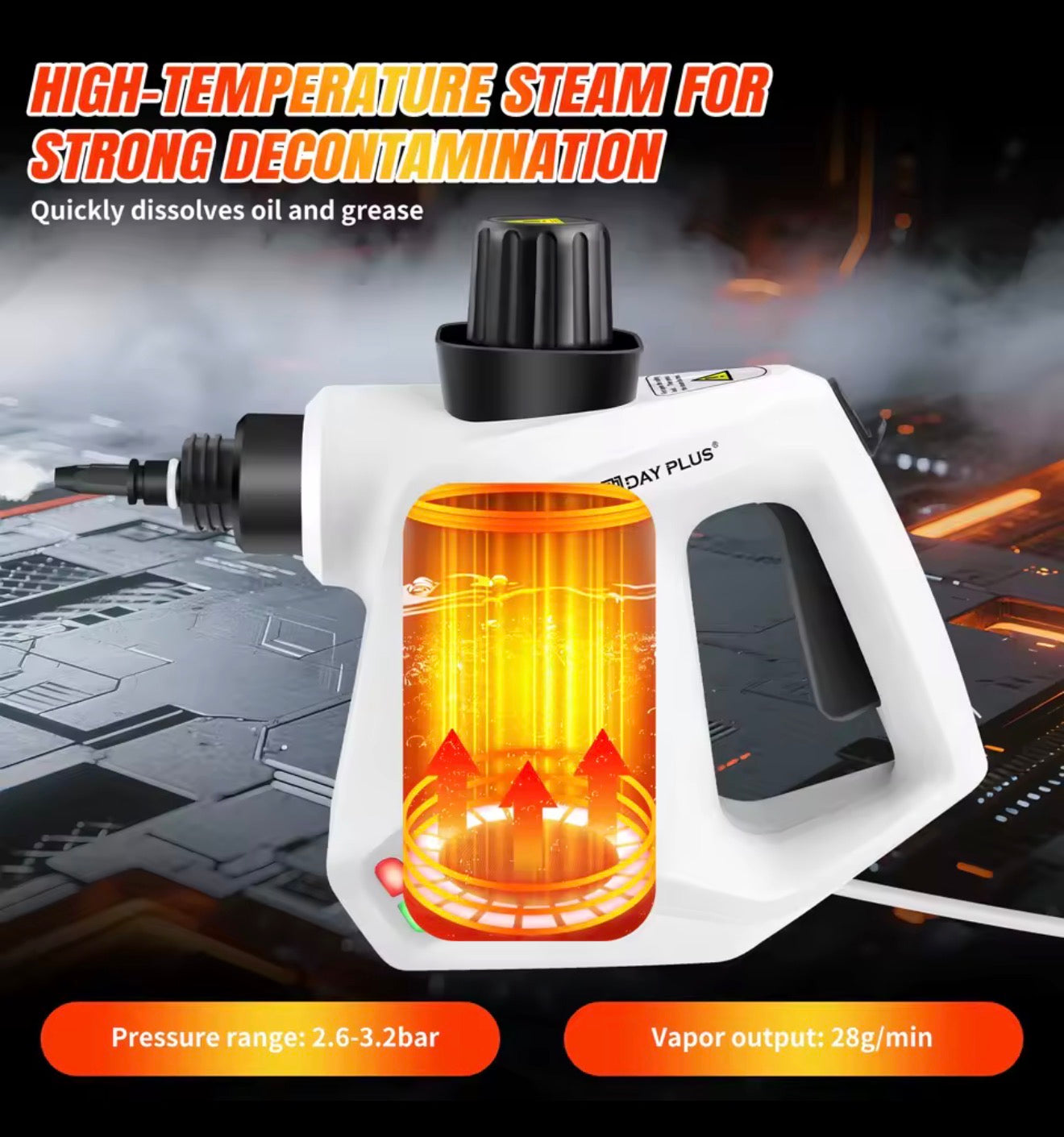 PowerSteam Pro™ Handheld Cleaner