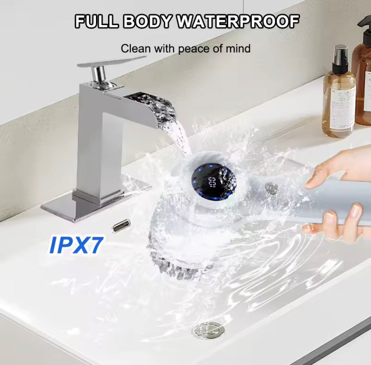 USB Electric Rotary Scrubber Cleaning Brush With 5 Heads For Kitchen Bathtub Tile Car Multi Surface Cleaning Tool